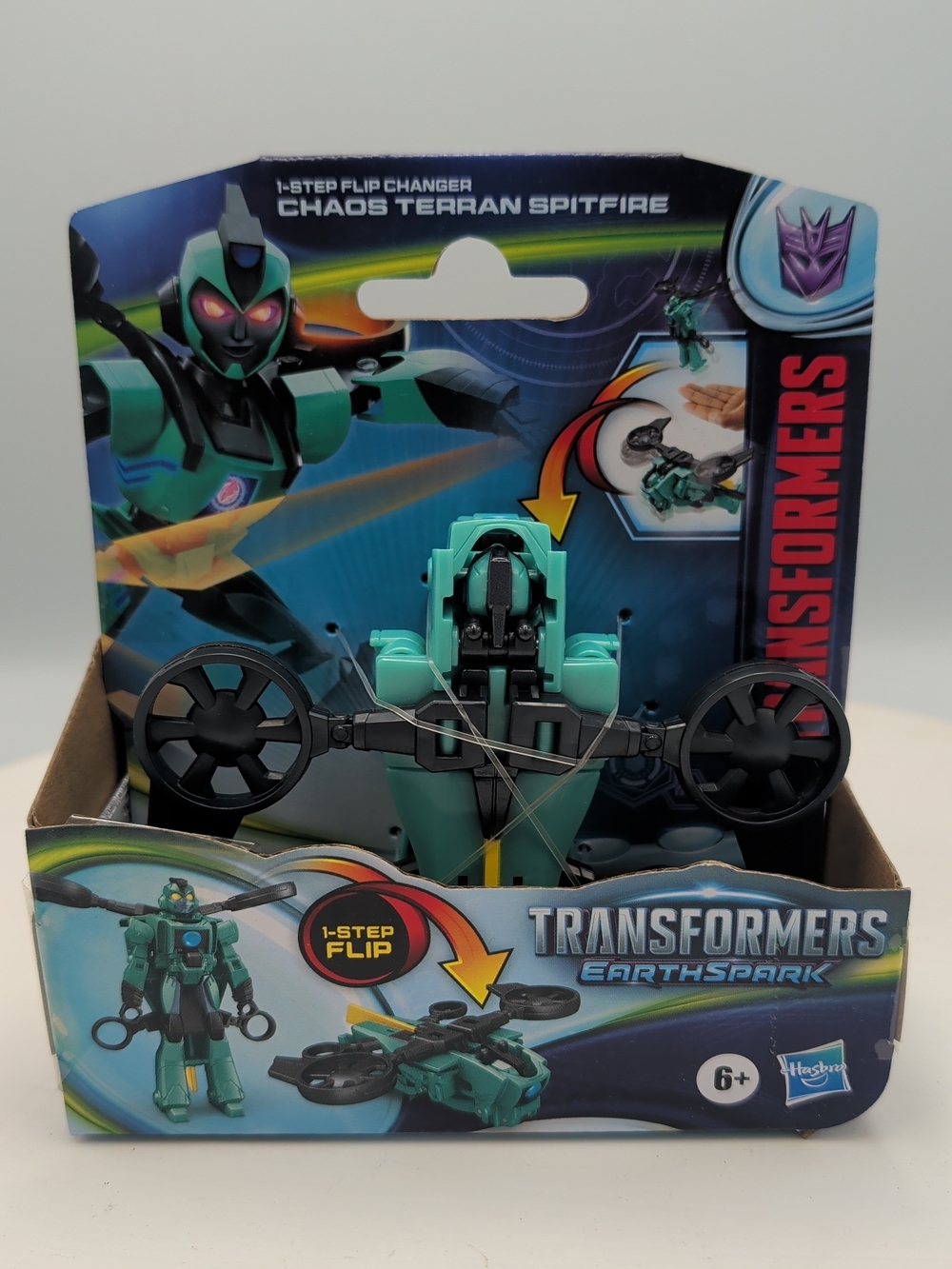 2024 TRANSFORMERS Earthspark Series Chaos Terran Spitfire Autobot New Sealed Toy